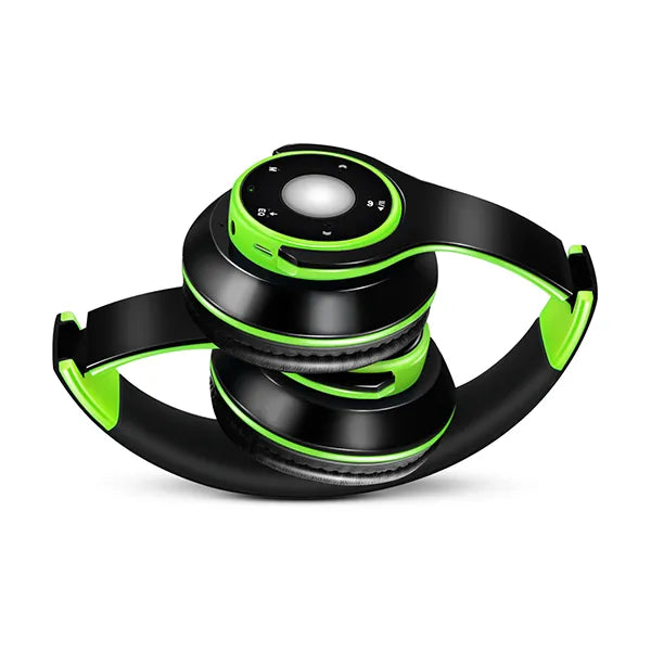 Colorful Stereo Audio Mp3 Bluetooth Headset Wireless Headphones Earphone