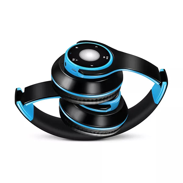 Colorful Stereo Audio Mp3 Bluetooth Headset Wireless Headphones Earphone