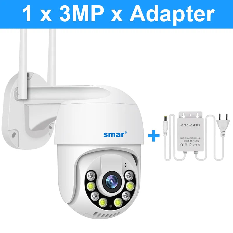 Smar 1080P Cloud Storage Wireless PTZ IP Camera Speed Dome CCTV Security Camera